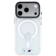 BMW M IML Glossy Metal Logo & Trims MagSafe vāciņš iPhone 17 Pro / 18 Pro, caurspīdīgs