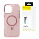 Wozinsky Glitter Case MagSafe vāciņš Samsung Galaxy S24 FE tālrunim, rozā ar spīdumiem