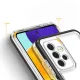 Hybrid Armor Clear 3in1 vāciņš Samsung Galaxy A73 telefonam, melns