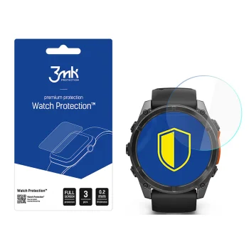 Hibrīdaizsargstikls 3mk Watch Protection priekš Garmin Fenix 8 Amoled 51mm