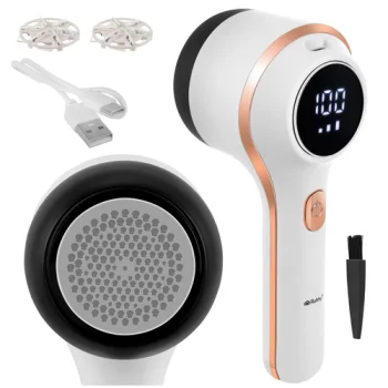 Bezvadu pūku noņēmējs un auduma skuveklis Ruhhy 27131, USB-C