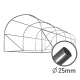 Plonos 4973-B dārza plēves siltumnīca 2.5 x 4 m (10 m²), zaļa