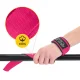 4FIZJO svarcelšanas siksnas vilkmei Deadlift Straps, rozā