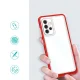 Vāciņš Hybrid Armor Clear 3 in 1 Samsung Galaxy A13 5G, sarkans