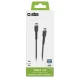 SBS TECABLETCC3M USB-C uz USB-C kabelis 3 m, melns