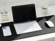 Spēļu peles un tastatūras paliktnis XL 80x30 cm, melns