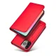 Samsung Galaxy A34 (SM-A346) Magnet Card Pouch Wallet Book Case Cover, Red | Telefona Vāciņš Maciņš Apvalks...
