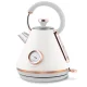 Berdsen BD-701 elektriskā tējkanna ar termometru, 1.7L, balta