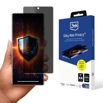 3mk Silky Matt Privacy aizsargplēve Motorola Edge 50 Fusion