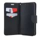 Samsung Galaxy S7 edge (G935F) Fancy TPU Book Case Cover Stand, Black | Telefona Maciņš Vāciņš Apvalks Grāmatiņa