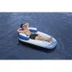 Bestway Indigo Wave 43533 piepūšamais matracis ar atzveltni, 191x107 cm