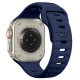 Pulksteņa siksniņa Tech-Protect Silicone Line Apple Watch 44 / 45 / 46 / 49 mm, tumši zila