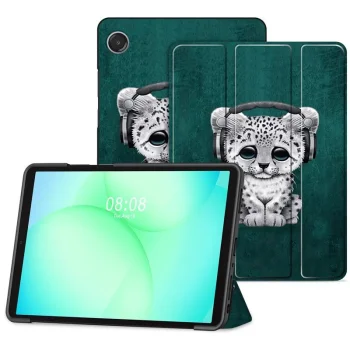 Planšetdatora vāciņš TechProtect SmartCase, Samsung Galaxy Tab A9 / A11 8.7, zaļš