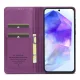 Samsung Galaxy A55 ( SM-A556B/DS ) LC.IMEEKE PU Leather Wallet Protective Book Case Cover, Purple | Telefona Vāciņš...