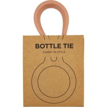 24Bottles Bottle Tie pudeļu piederums, gaiši rozā