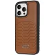Audi iPhone 15 Pro vāciņš Synthetic Leather MagSafe, brūns