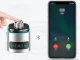 Bluetooth FM transmiteris un auto lādētājs 2x USB, Sudrabaini melns