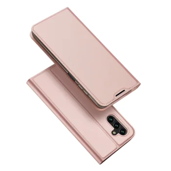Samsung Galaxy A13 5G (SM-A136) DUX DUCIS Magnetic Book Case Cover, Pink | Telefona Vāciņš Maciņš Apvalks...