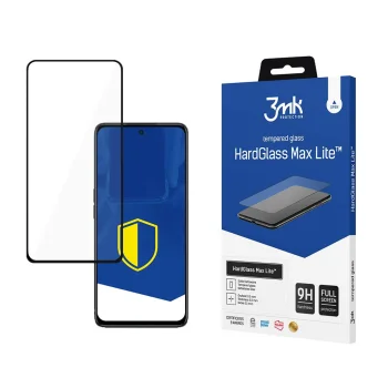 3mk HardGlass Max Lite aizsargstikls Oppo A58 4G, melns
