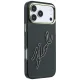 Karl Lagerfeld vāciņš iPhone 18 Pro Max / 17 Pro Max IML Big Signature, melns