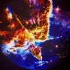 Izoxis 24941 LED zvaigžņu projektors | Star Projector