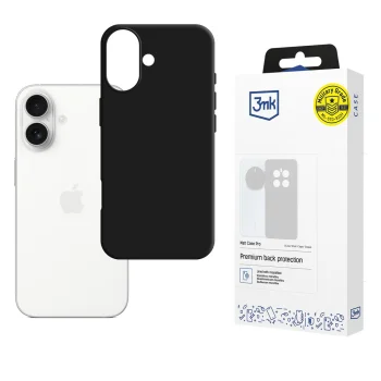 3mk Matt Case Pro vāciņš Apple iPhone 17, matēts melns