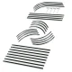 Dārza pergola Plonos kolonna 200 cm melna