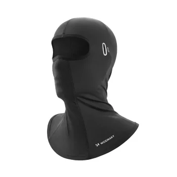 Wozinsky WKM-02B sejas maska-balaklāva ar brillēm paredzētām atverēm, melna