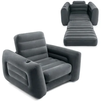 Intex 66551 piepūšams krēsls-matracis 2-in-1, 224x117x66 cm