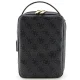 Guess 4G Printed Stripes organizatora soma, melna