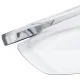 Aizsargbrilles uvex pure-fit, caurspīdīgas
