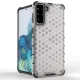 Honeycomb aizsargvāciņš Samsung Galaxy S21+ 5G telefonam, zils