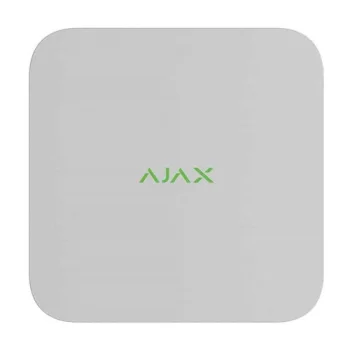 8 kanālu 4K NVR Ajax NVR 8-ch balts