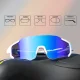 Rockbros 10183 polarizētas velo brilles, zilas