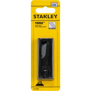 Stanley 1992 trapecveida naža asmeņi 62 mm, 10 gab., sudraba