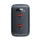 Tīkla lādētājs GaN 35W PD 2x USB-C Acefast A49, melns