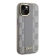 DKNY iPhone 14 vāciņš Leather Checkered Mono Pattern MagSafe, bēšs