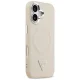 Guess vāciņš Apple iPhone 17 MagSafe PU Leather Triangle Logo, bēšs