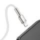 Baseus Cafule USB to Apple iPhone Lightning Data Charging Cable, 2.4A, 2m, White | Lādētājvads Datu Pārraides...