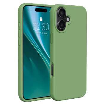 Etteri Silicone Case vāciņš Apple iPhone 16 Plus gaiši zaļš