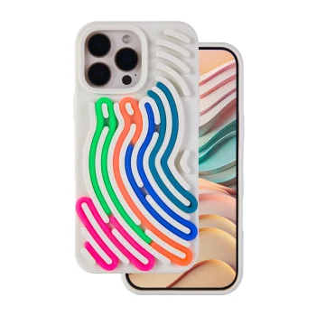TFO DIY Snake vāciņš priekš iPhone 15 Pro 6.1", bēšs