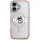 Karl Lagerfeld IML Choupette Sketch Logo MagSafe vāciņš iPhone 17, Rozā