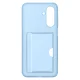 Samsung Galaxy A26 5G vāciņš Samsung Card Slot Case, zils