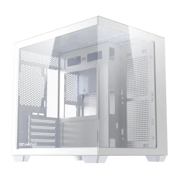 Datora korpuss DarkFlash B275 M-ATX / ITX, balts