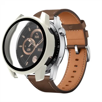 Aizsargstikls un ietvars Huawei Watch GT3 42mm Balts