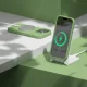 Etteri Silicone Mag vāciņš Apple iPhone 14, gaiši zaļš