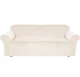 Velūra dīvāna pārvalks, Bēšs | Velour Couch Cover