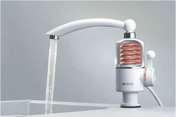 Elektriskais Caurplūdes Ūdens Sildītājs Maisītājs Krāns | Electric Sink Water Faucet / Heater
