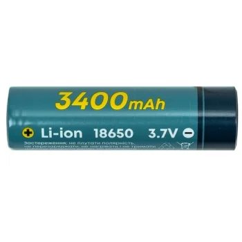 Li-ion akumulators 18650, 3.7V, 1C, 3400mAh