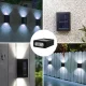 Forever Light SUNARI FLS-09 LED solārā sienas lampa 10lm Melna